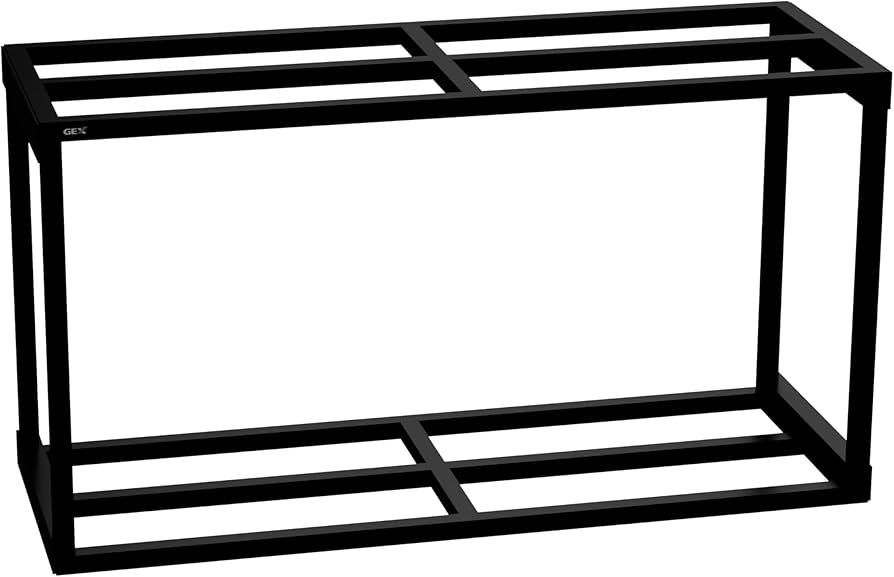 120cm水槽2段台(錆あり) Amazon.co.jp: GEX アクアラックスチール1200BK 幅120×奥行き45cm水槽